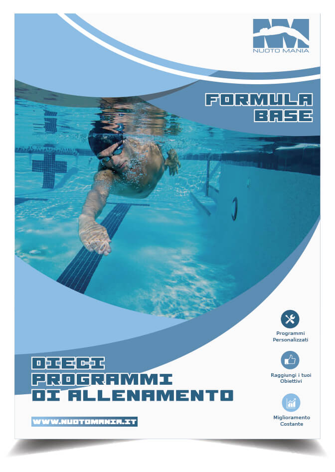 Scheda allenamento nuoto in formula base