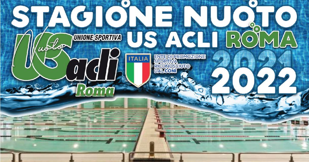 Us Acli Nuoto Roma stagione 2021